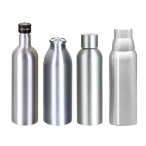 Source Manufacturer Aluminum Bottle with Screw Lid 10ml 20ml 50ml 100ml 200ml 500ml 750 ml Aluminum Bottle Custom Aluminum Hair Spray Bottle